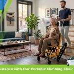 Safe Stair Assistance with Our Portable Climbing Chair