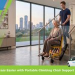 Making Stair Access Easier with Portable Climbing Chair Support