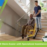 Making Difficult Stairs Easier with Specialized Assistance